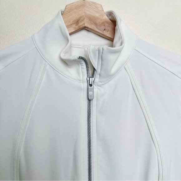 Lululemon Womens Size  6 Sleek Essentials Jacket White - Picture 9 of 16